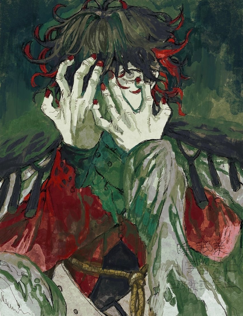 dante alighieri (fate and 1 more) drawn by 2ziso_sacu