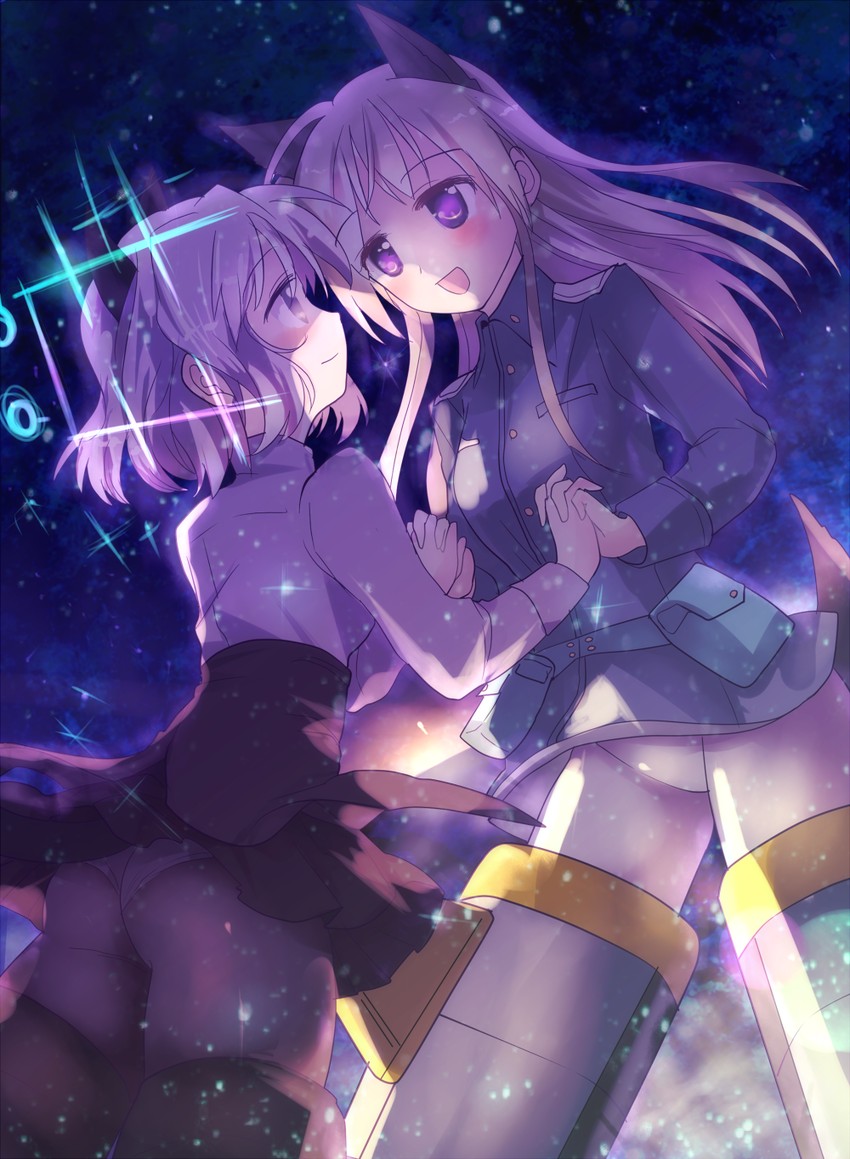 sanya v. litvyak and eila ilmatar juutilainen (world witches series and 1 more) drawn by tanada