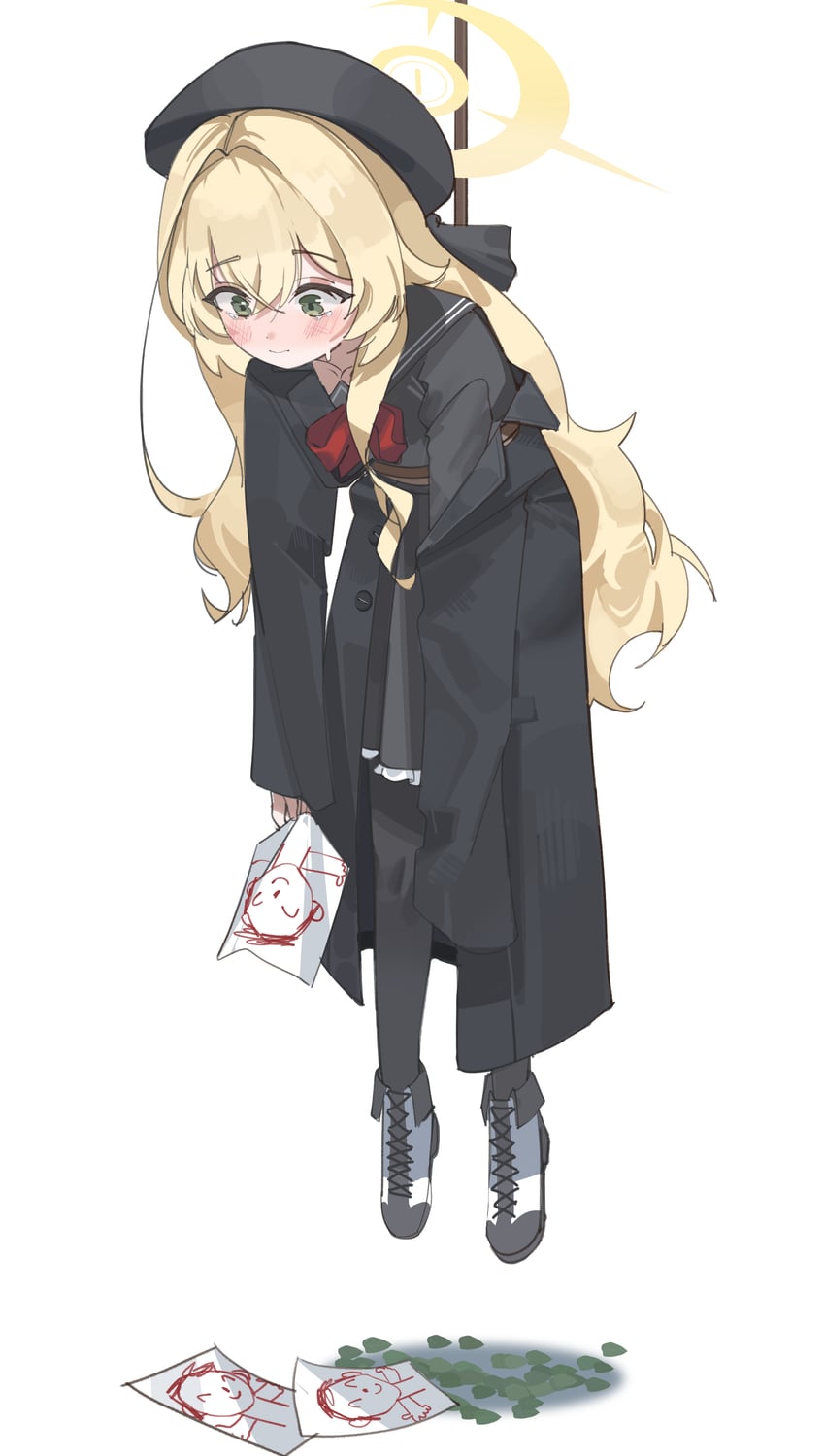 sensei, doodle sensei, and professor niyaniya (blue archive) drawn by siopon12