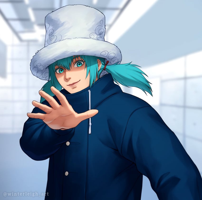 hatsune miku and jay kay (vocaloid and 2 more) drawn by winterleigh