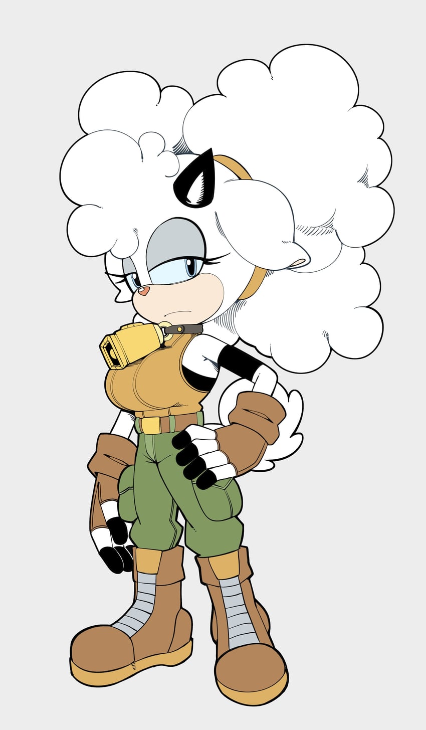 lanolin the sheep (sonic and 1 more) drawn by maximumwarp
