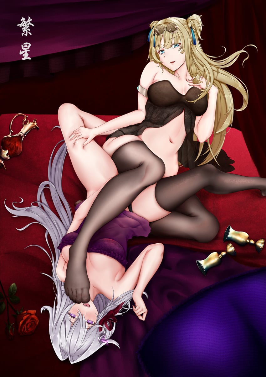 thelema nutriscu and songque (honkai and 1 more) drawn by fanxing