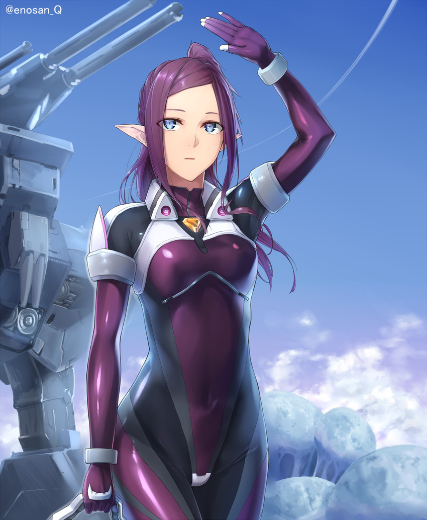mirage farina jenius and macross elysion (macross and 1 more) drawn by enosan
