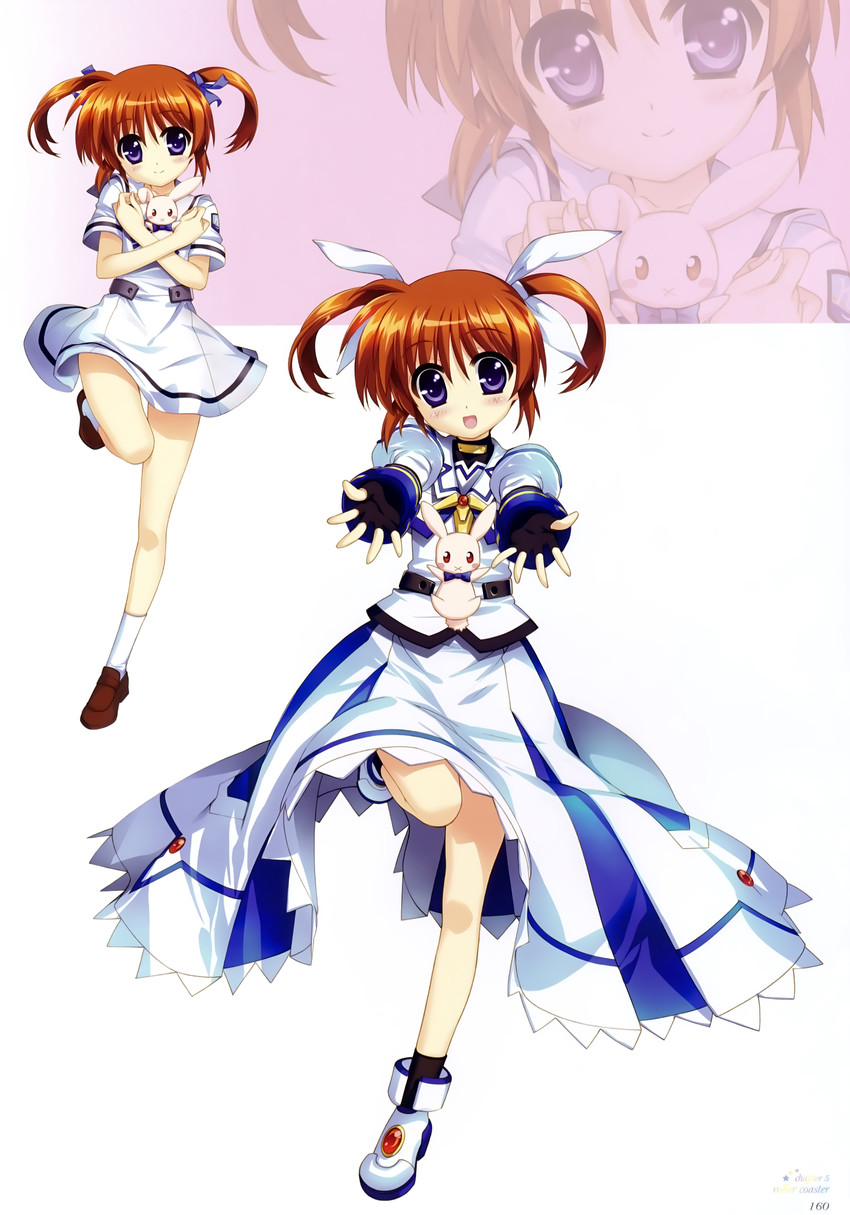 takamachi nanoha and sacred heart (lyrical nanoha and 3 more) drawn by fujima_takuya