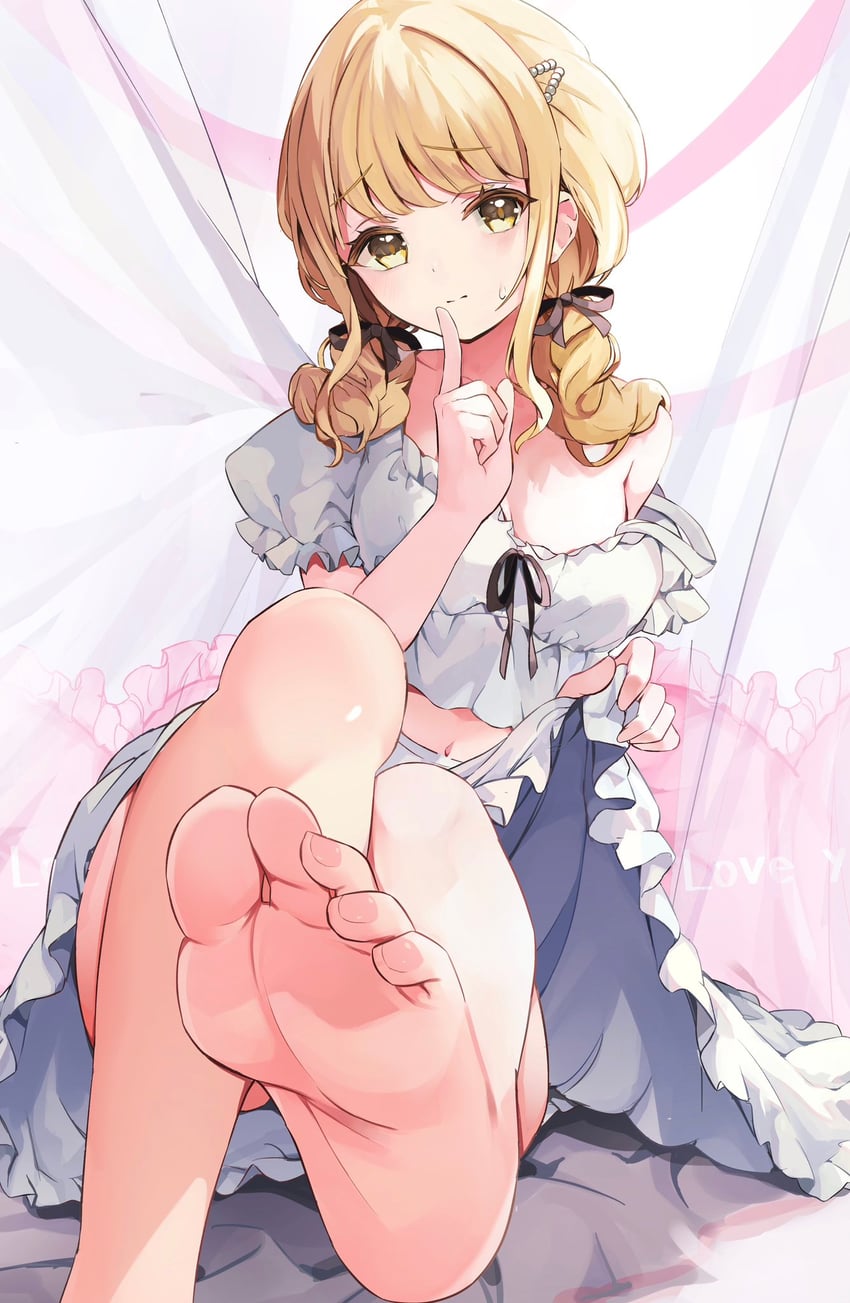fujita kotone (idolmaster and 1 more) drawn by nyorotono_(amafurashi)