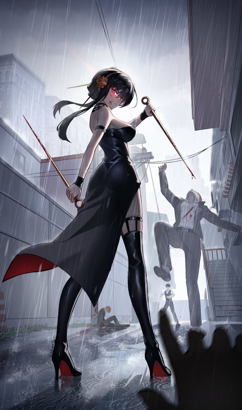 yor briar (spy x family) drawn by ajaz_(artist)