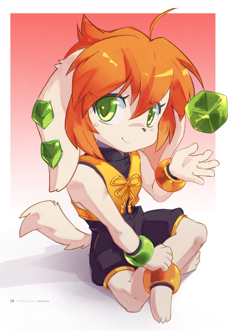 milla basset (freedom planet and 1 more) drawn by ancesra