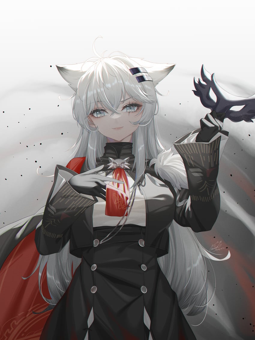 lappland and lappland the decadenza (arknights) drawn by nanaya_journey