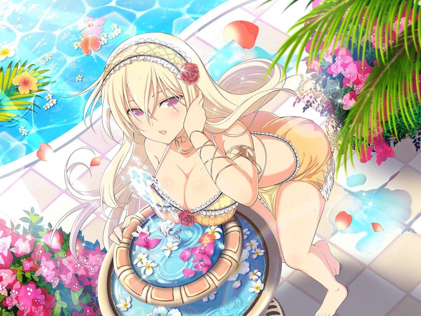 leo (senran kagura and 1 more) drawn by yaegashi_nan