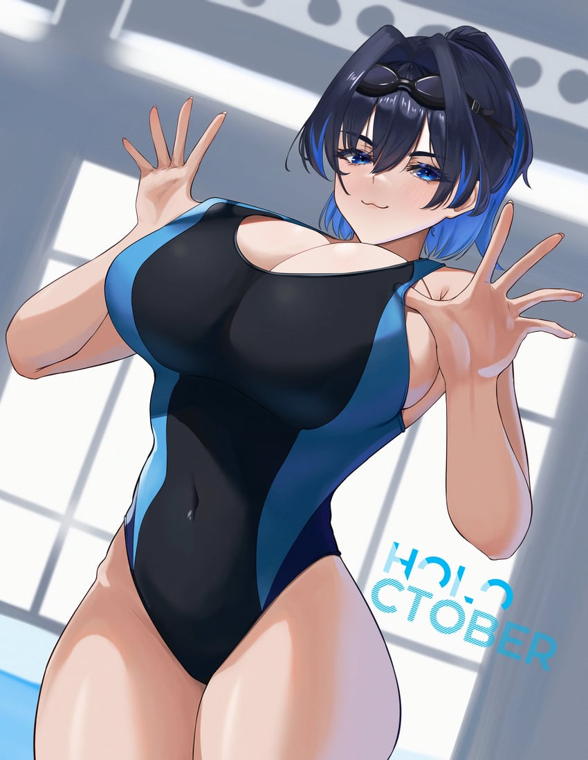 ouro kronii (hololive and 1 more) drawn by eipanguino