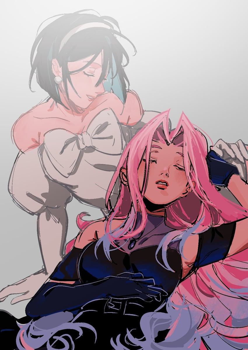 sua and mizi (alien stage) drawn by mei_(manjunii)