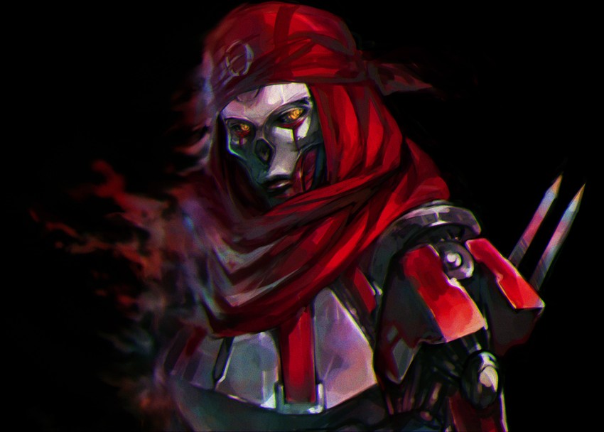 revenant and classic revenant (apex legends) drawn by mizu_cx