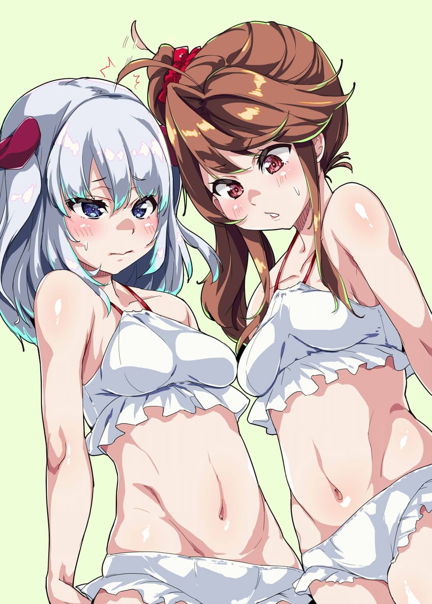 toda jun and wakaizumi runa (22/7 and 1 more) drawn by kisairo_kaede