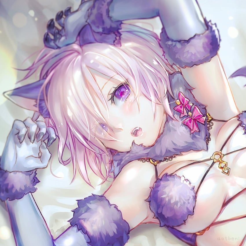 mash kyrielight (fate and 1 more) drawn by ao+beni