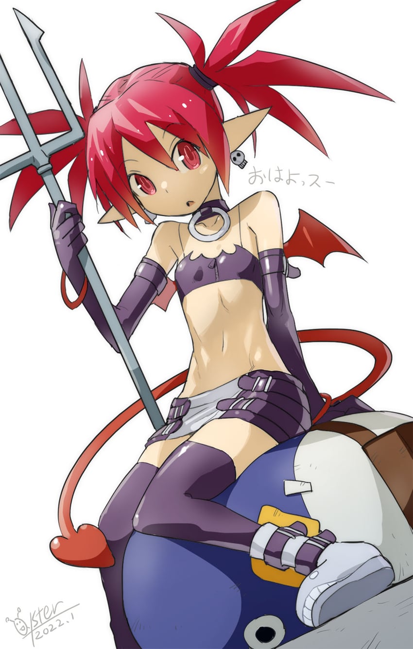etna (disgaea and 1 more) drawn by oyster_(artist)