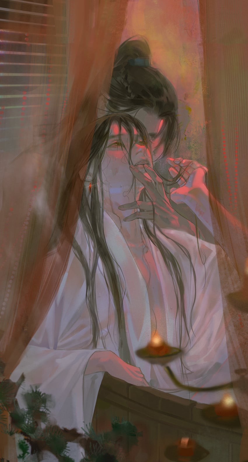 shen zechuan and xiao chiye (qiang jin jiu) drawn by si_jiang