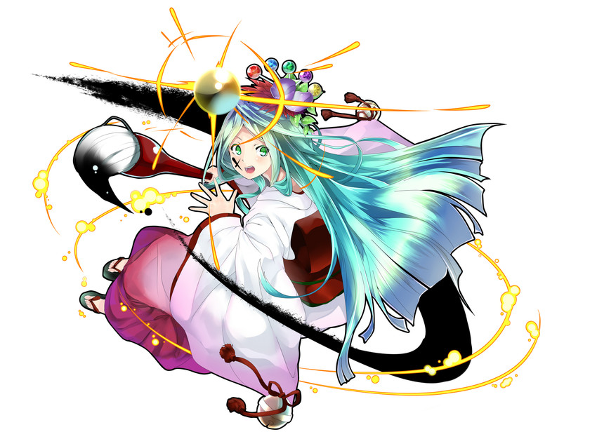 amaterasu (puzzle & dragons) drawn by gochiwa