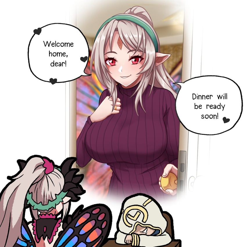 kiran and plumeria (fire emblem and 1 more) drawn by seityr
