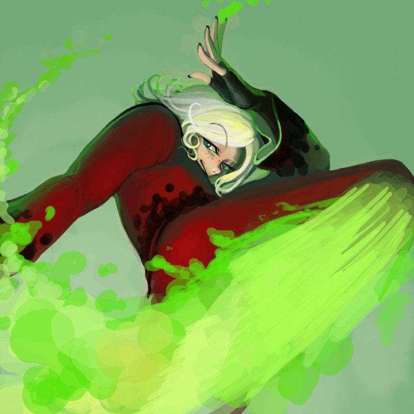 ash crimson (the king of fighters) drawn by gorgeo