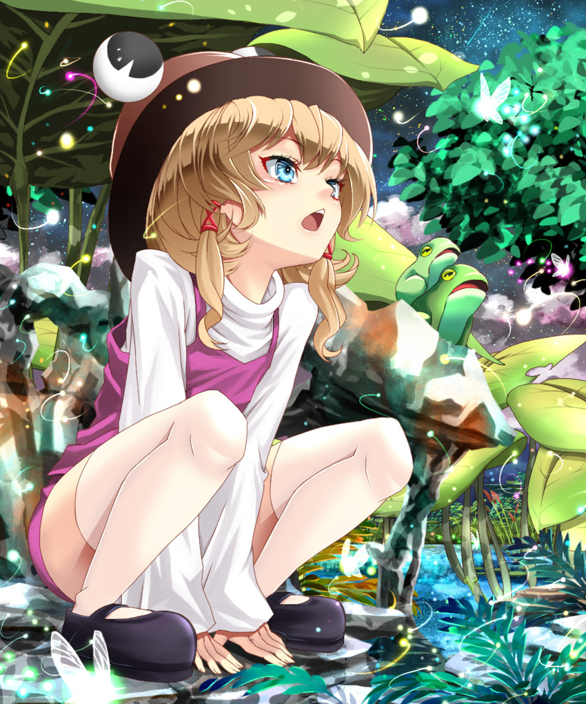 moriya suwako (touhou) drawn by mikoma_sanagi