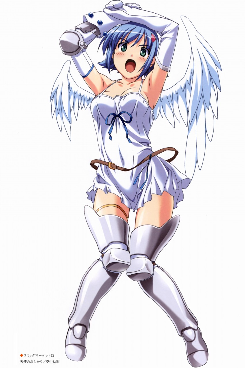 nanael and angel of light nanael (queen's blade) drawn by kuuchuu_yousai