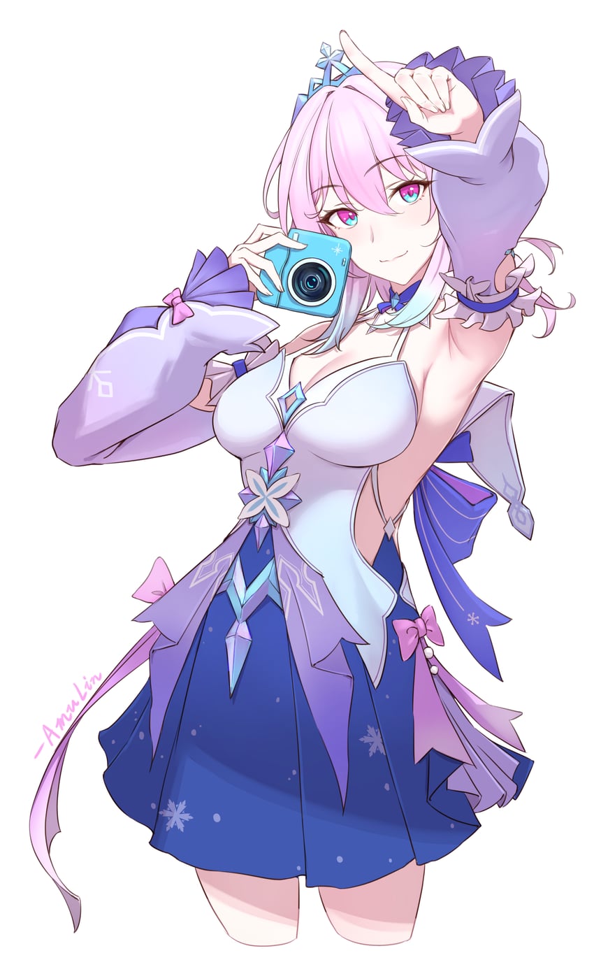 march 7th (honkai and 1 more) drawn by quietmrcat