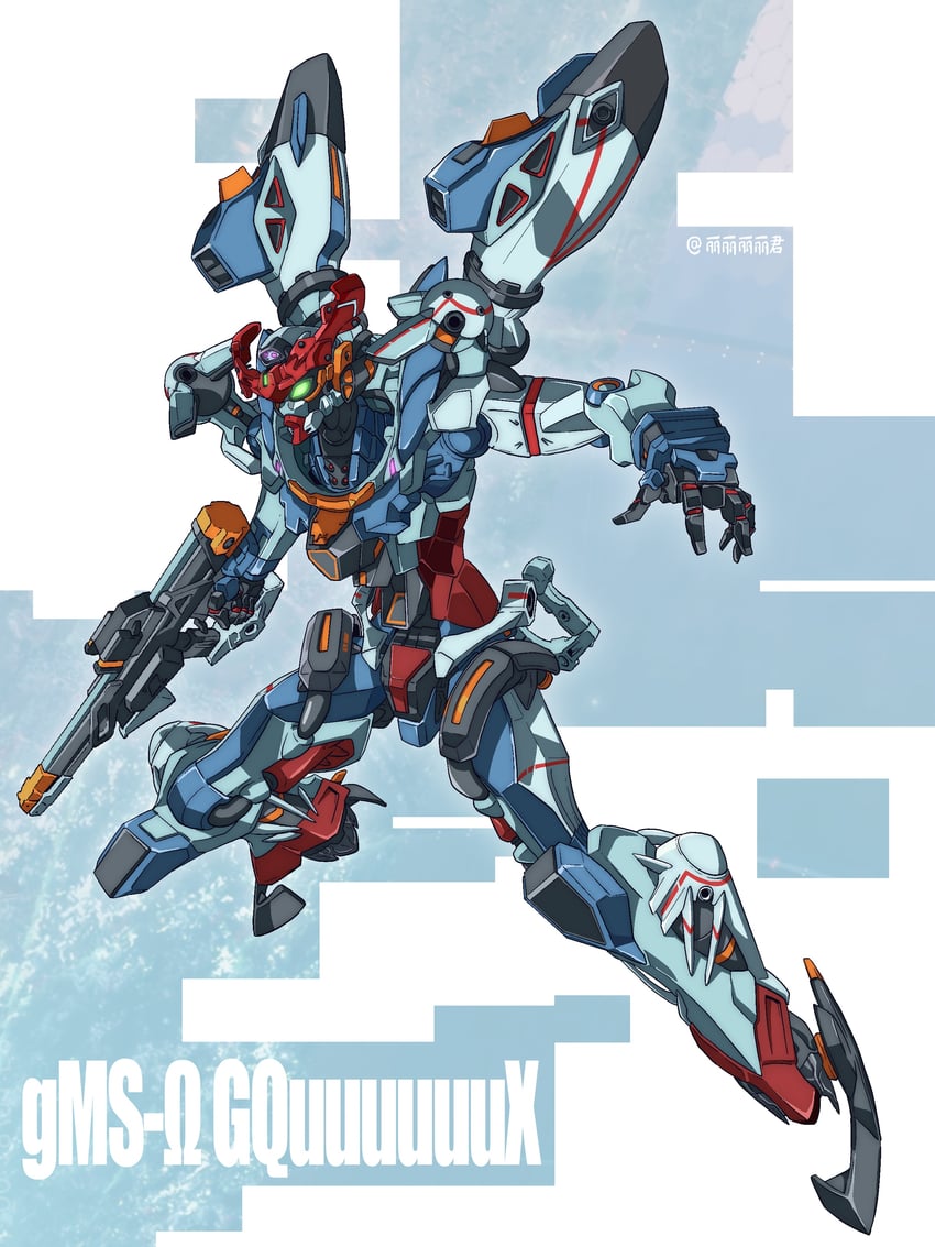 gquuuuuux (gundam and 1 more) drawn by li_li_li_li_jun