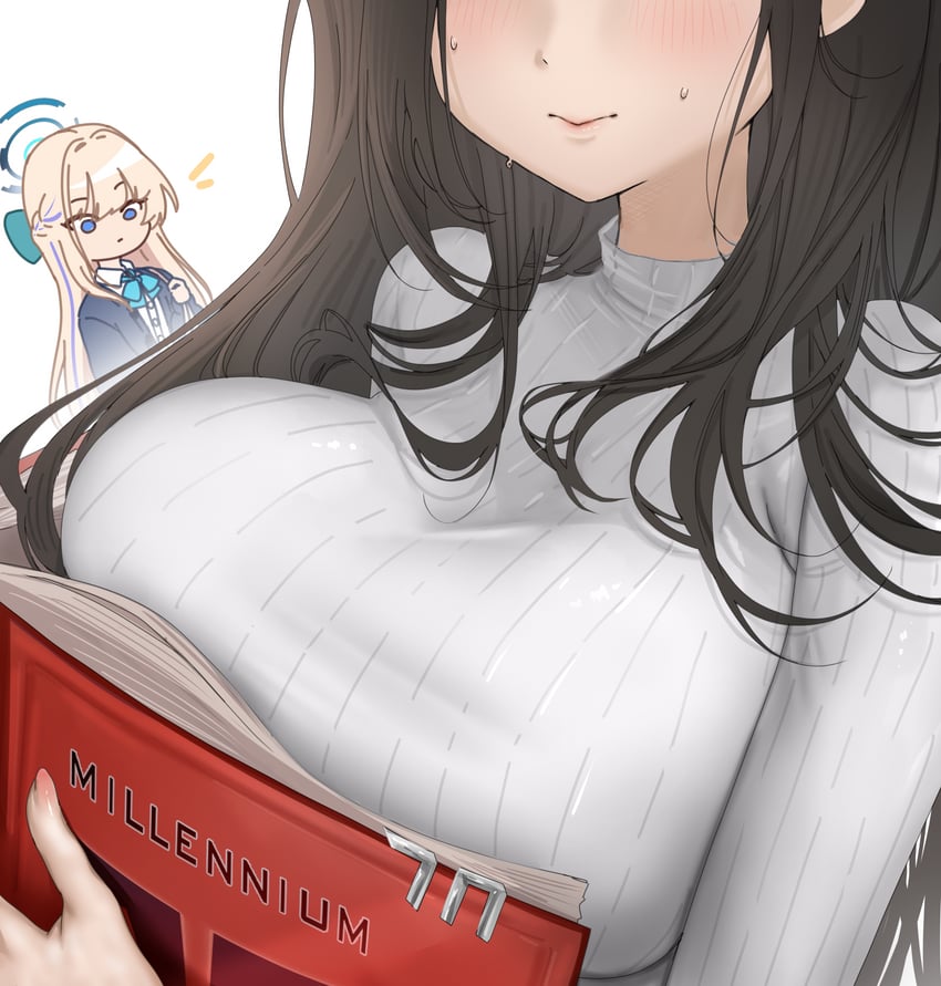 toki and rio (blue archive) drawn by rosumini