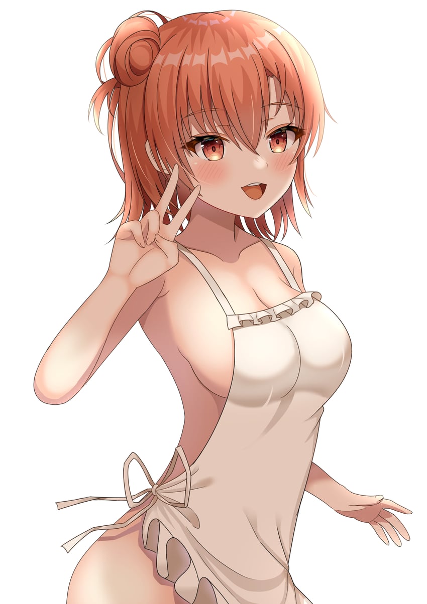 yuigahama yui (yahari ore no seishun lovecome wa machigatteiru.) drawn by hisui_(user_zvkr2432)