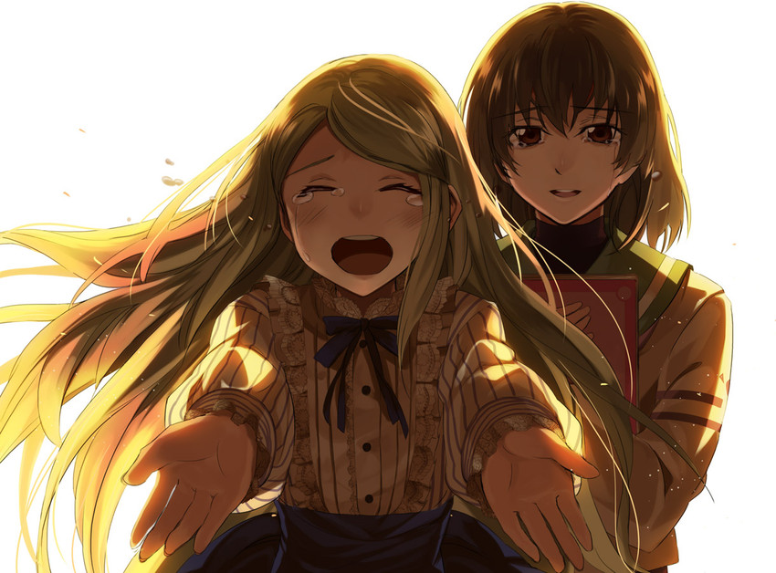 takakura himari and oginome ringo (mawaru penguindrum) drawn by kabocha_(monkey4)