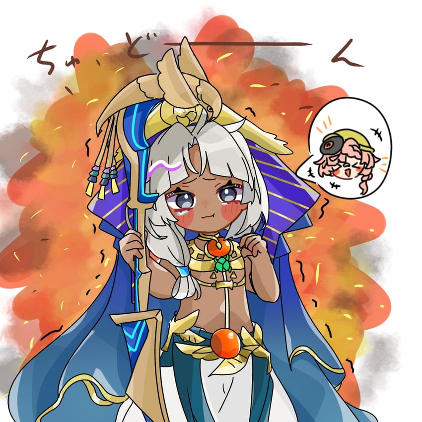 van gogh and tutankhamun (fate and 1 more) drawn by kabosusan_desu