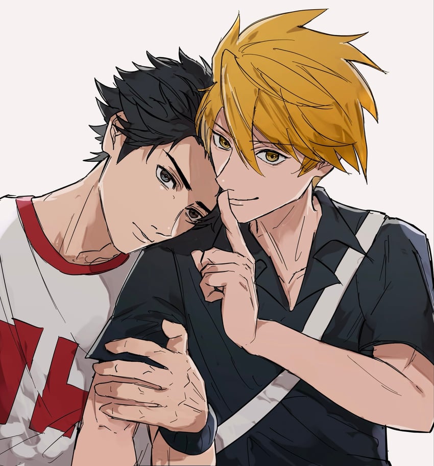 red and blue oak (pokemon and 1 more) drawn by sinm_i