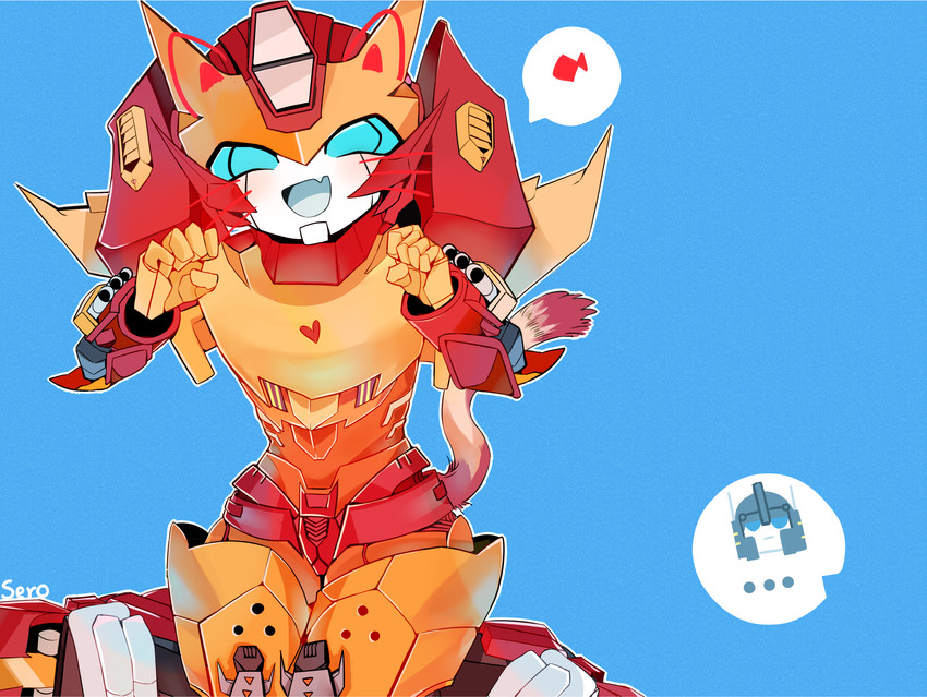 ultra magnus and rodimus (transformers and 1 more) drawn by sero_(sazanam-i)