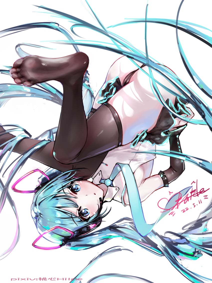 hatsune miku (vocaloid) drawn by lovecatpuss