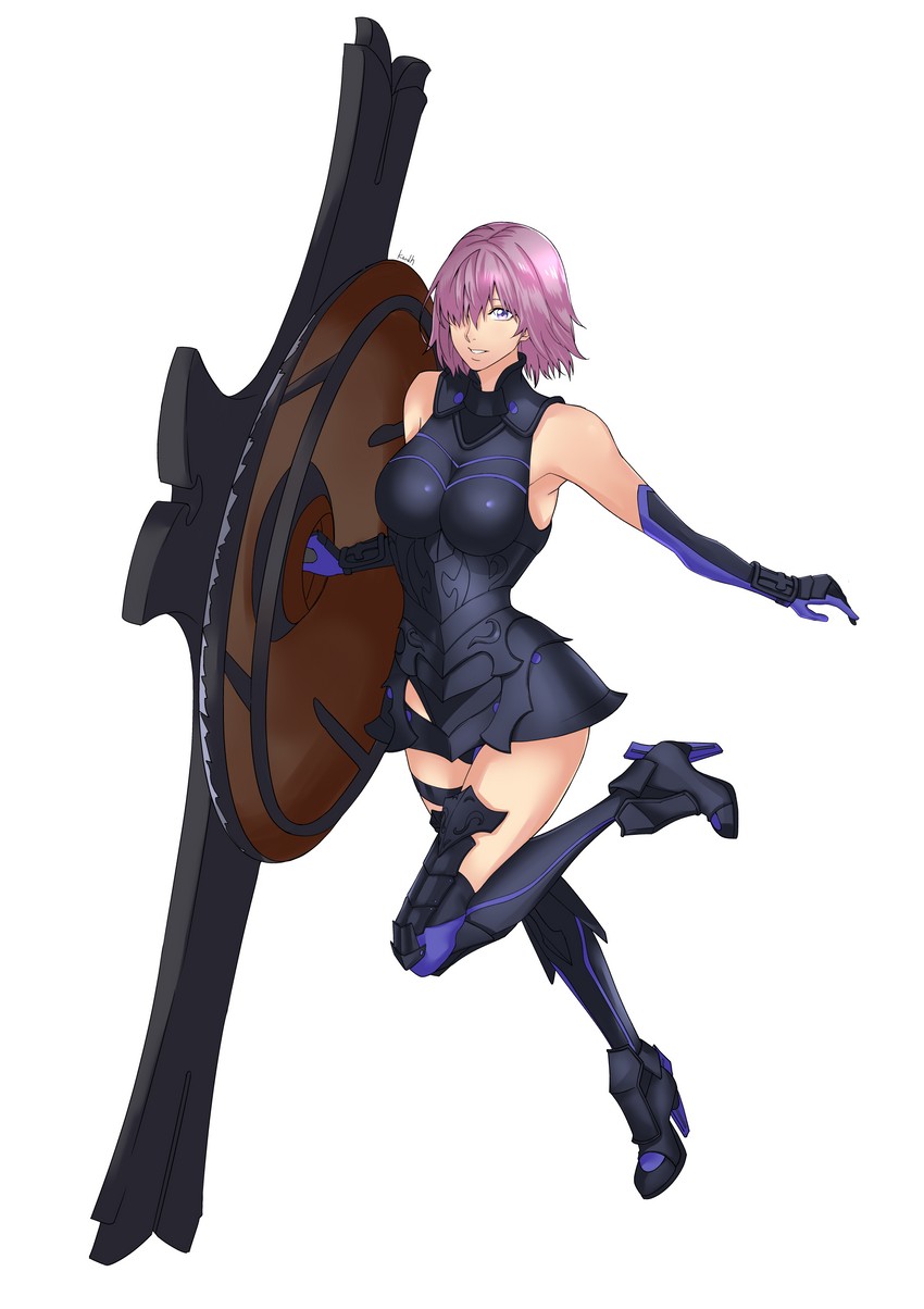 mash kyrielight (fate and 1 more) drawn by kei_dragonsheaven