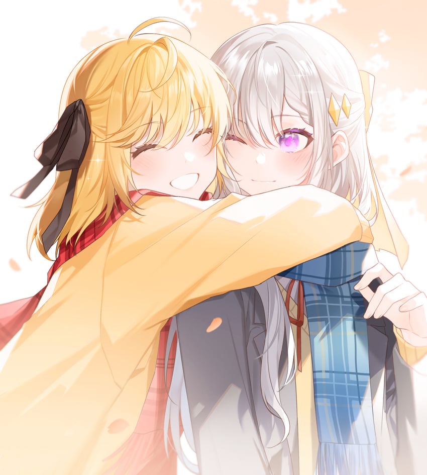 anisphia wynn palettia and euphyllia magenta (tensei oujo to tensai reijou no mahou kakumei) drawn by shiyoi