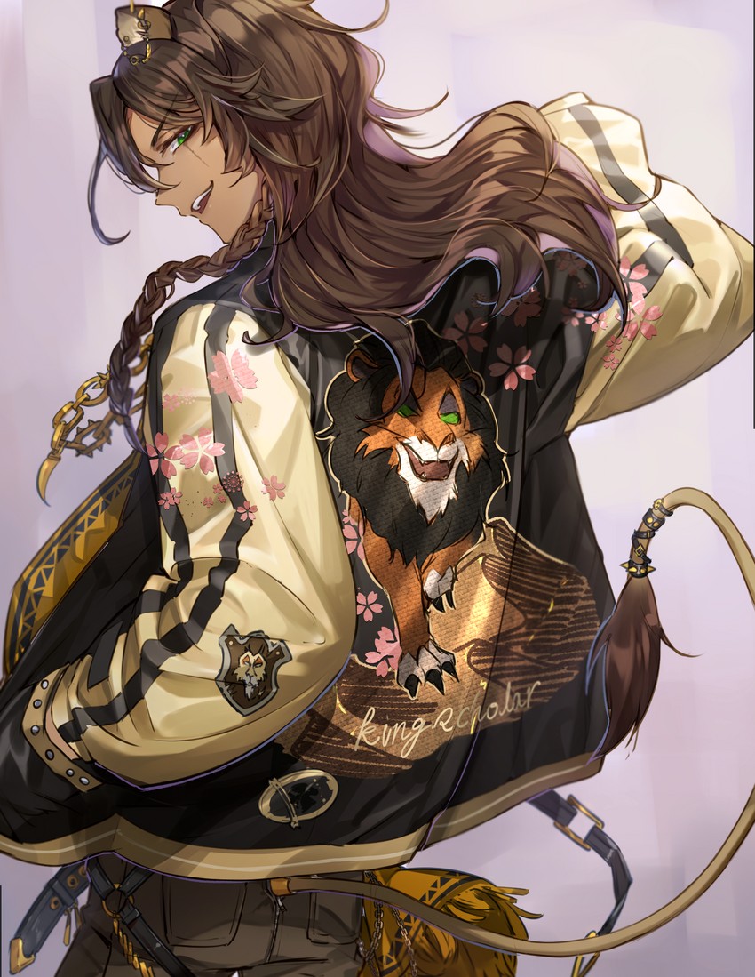 leona kingscholar and scar (twisted wonderland and 2 more) drawn by nonomaro