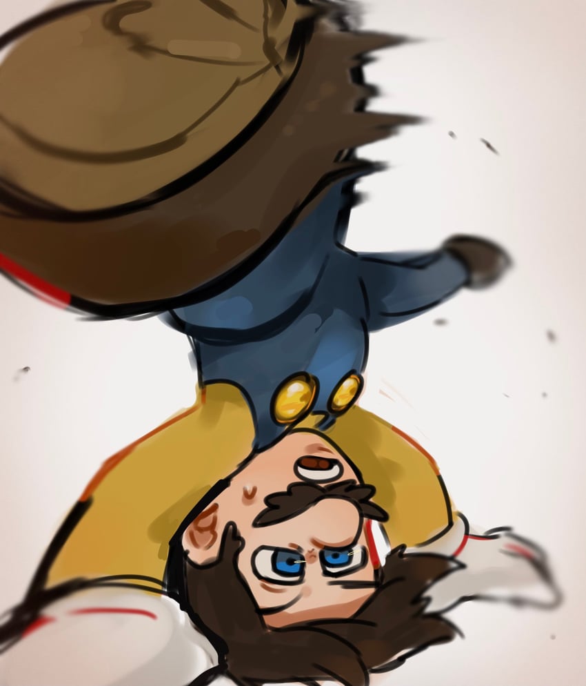 luigi (mario and 1 more) drawn by mimimi_(mimimim9999)