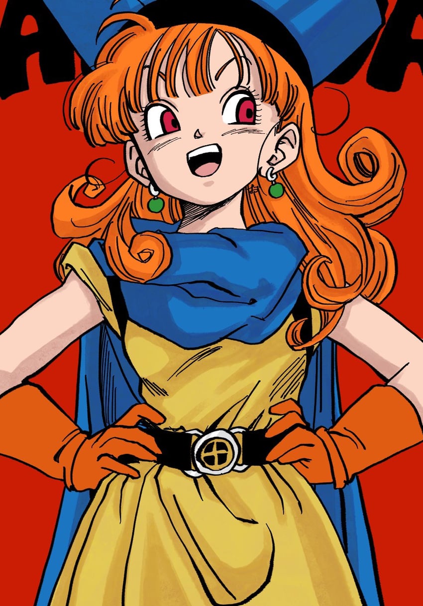 alena (dragon quest and 1 more) drawn by okita_(sukult_4)