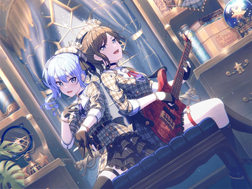 hoshimachi suisei and wakana rei (hololive and 1 more)