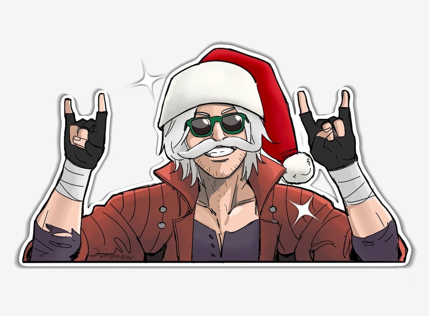 dante (devil may cry and 1 more) drawn by jumpoon