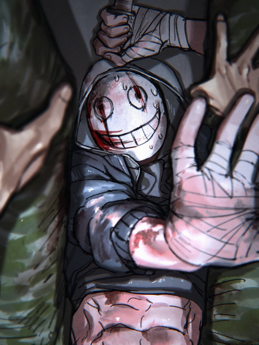 the legion and frank morrison (dead by daylight) drawn by c2h4_(1849155751)
