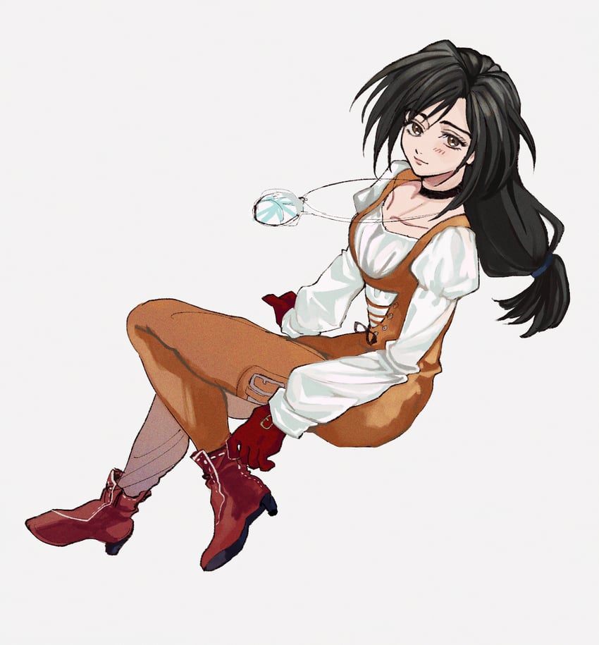 garnet til alexandros xvii (final fantasy and 1 more) drawn by dokunoko