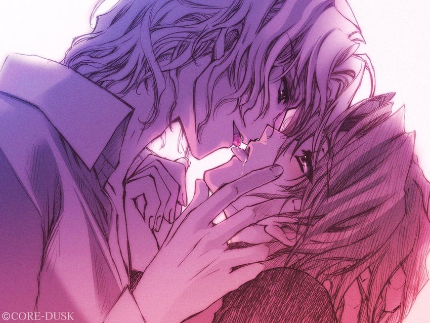 katsuragi takuto and kou (messiah) drawn by carnelian