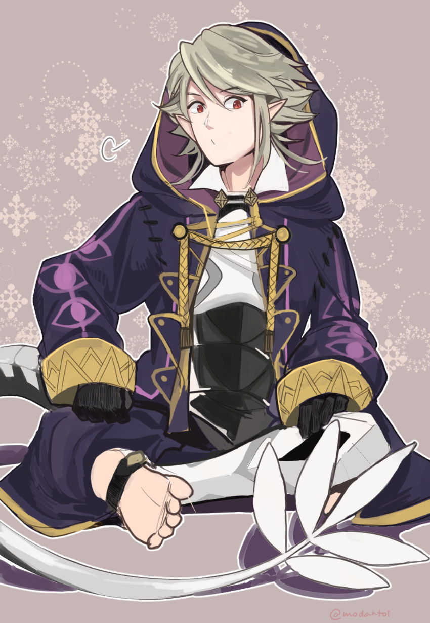 male robin and male corrin (fire emblem and 2 more) drawn by gnohcci_(modantoire)