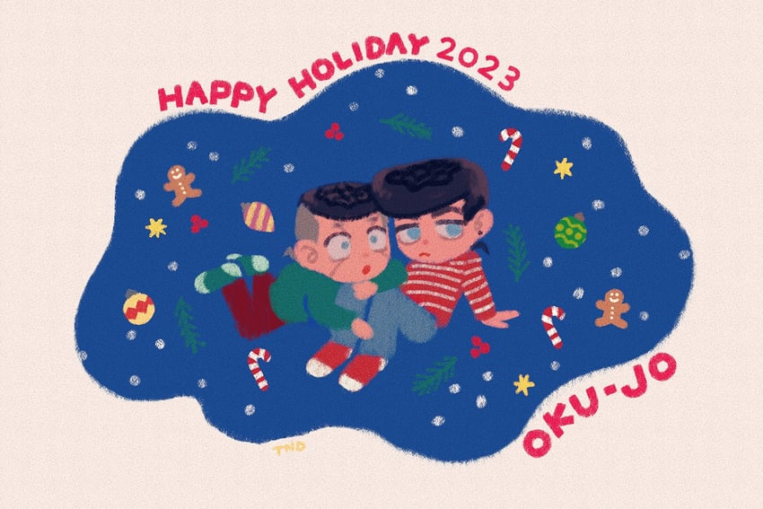 higashikata josuke and nijimura okuyasu (jojo no kimyou na bouken and 1 more) drawn by t_0nd