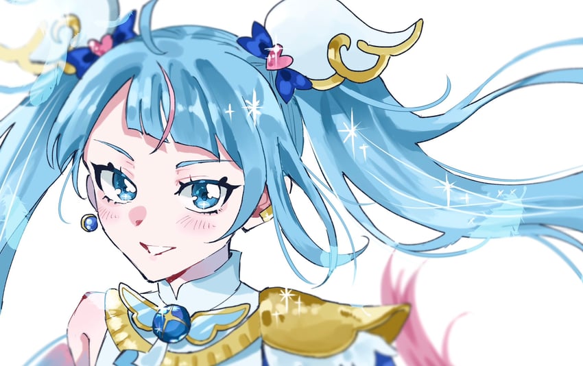 sora harewataru and cure sky (precure and 1 more) drawn by mofuru_neko