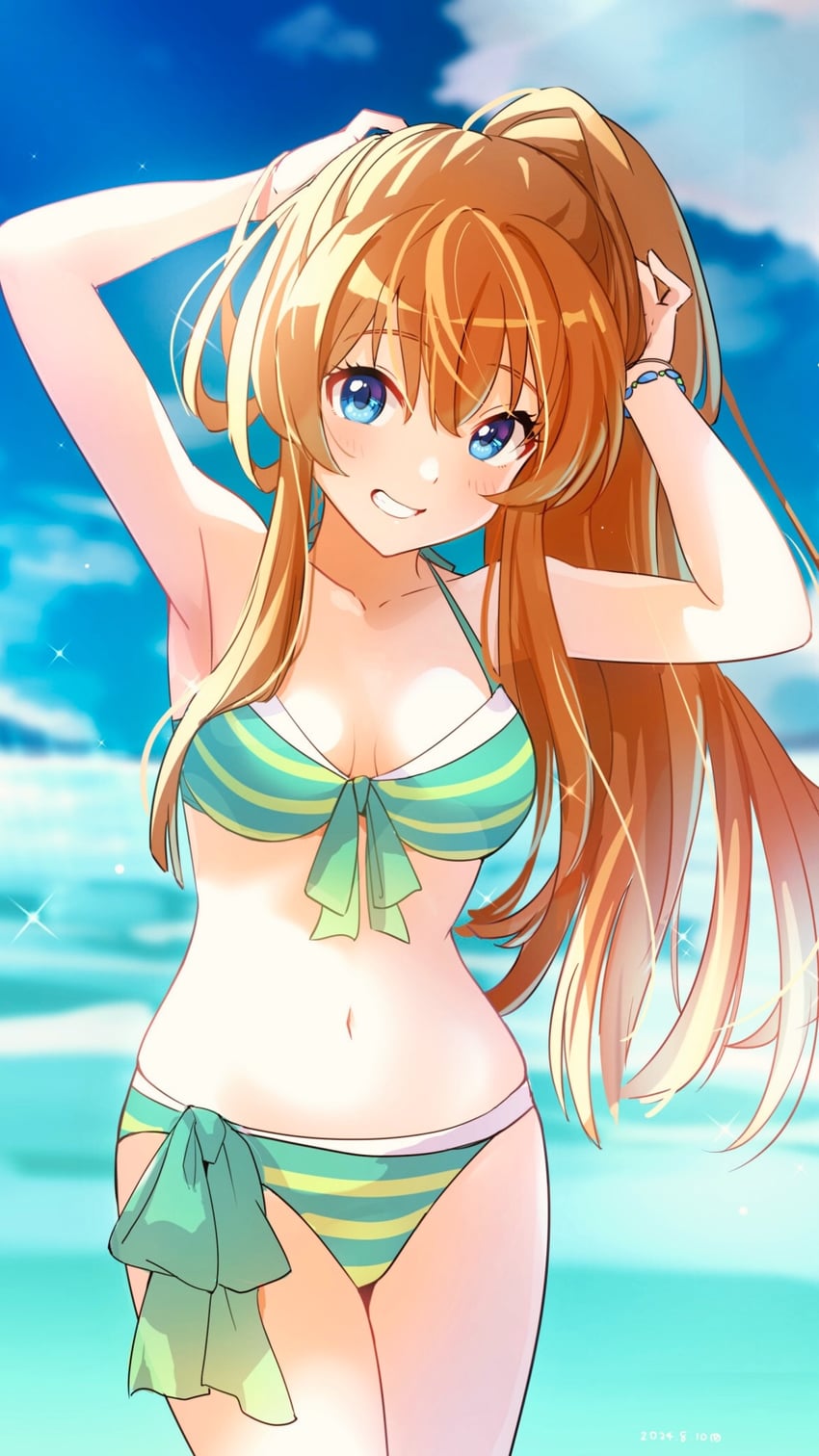 kousaka umi (idolmaster and 2 more) drawn by damokan66