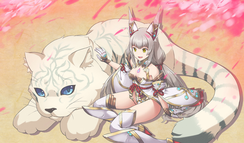 nia and dromarch (xenoblade chronicles and 1 more) drawn by felice_qaddaf