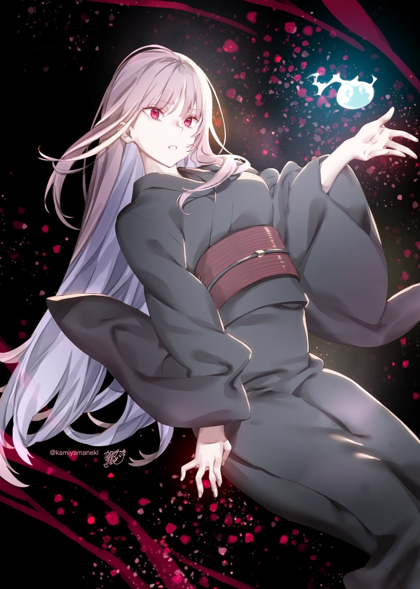 mori calliope (hololive and 2 more) drawn by kamiya_maneki